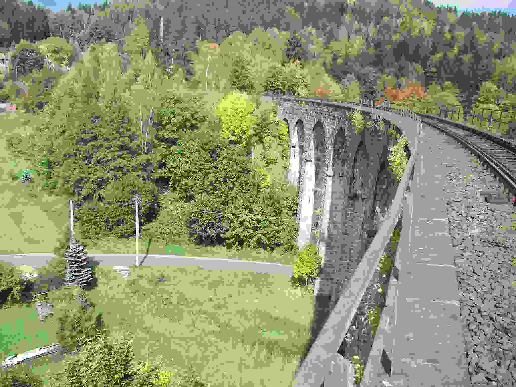 Reparatur der Brücke in km 21.226 auf der Bahnstrecke Liberec - Szklarska Poreba